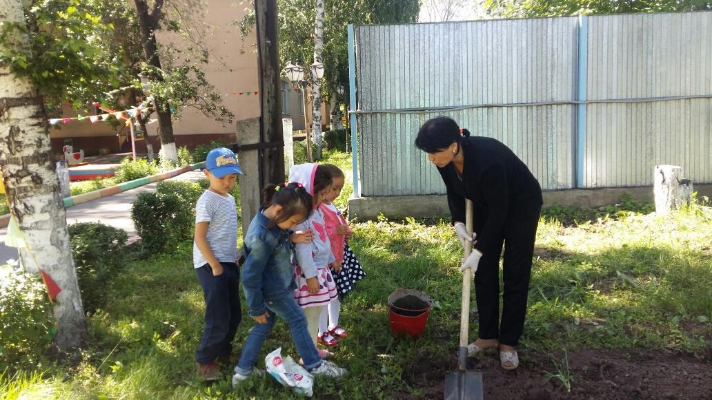 Бақшадағы жұмыстар!