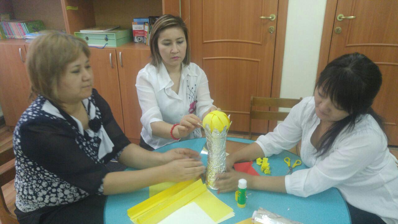 Педагогтармен жұмыс