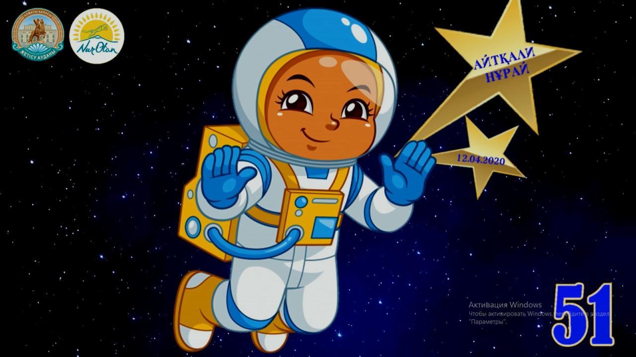 12 СӘУІР - ҒАРЫШКЕРЛЕР КҮНІ. АЙТҚАЛИ НҰРАЙ